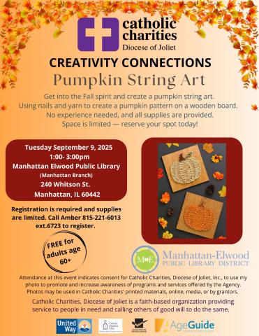 Pumpkin String Art
