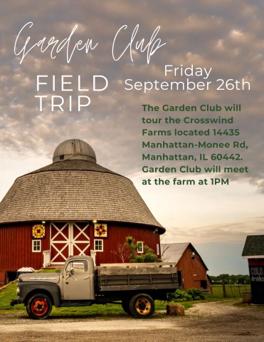 Garden Club Field Trip to Crosswind Farms