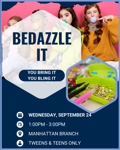 Bedazzle it for tweens and teens