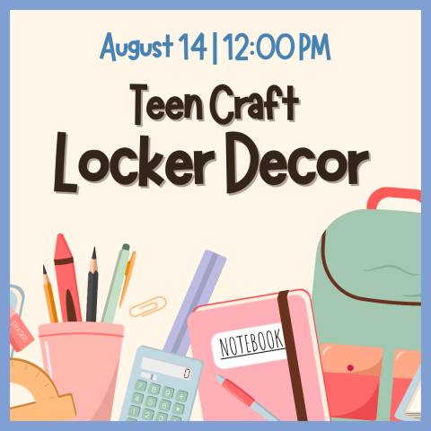 Teen Craft-Locker Decor