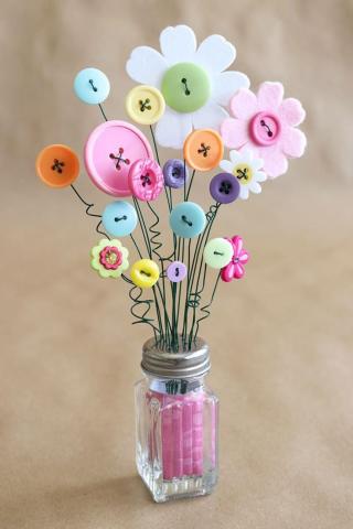 Salt shaker button Craft