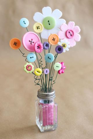 Salt shaker button Craft