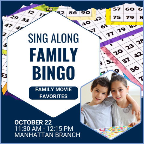 Sing Along Family Bingo