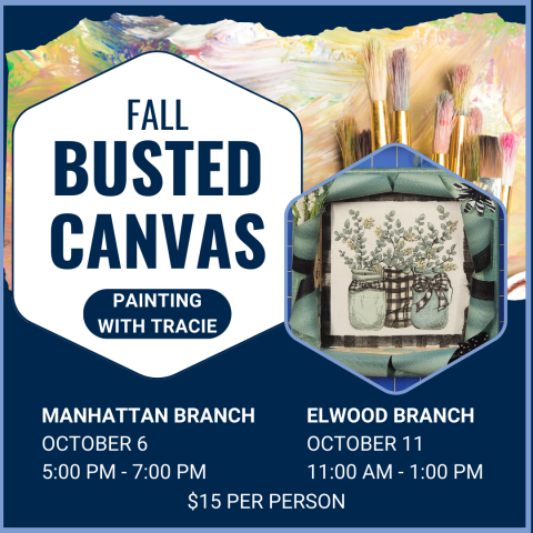 Fall Themed Busted Canvas