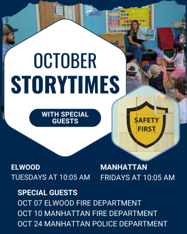 October Storytimes: Safety First