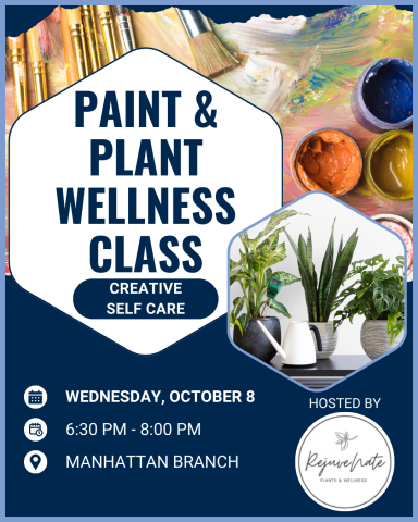 Paint and Plant Wellness Class