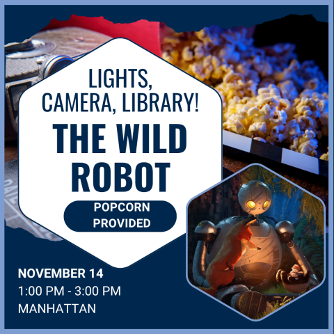 Lights, camera, library: The Wild Robot