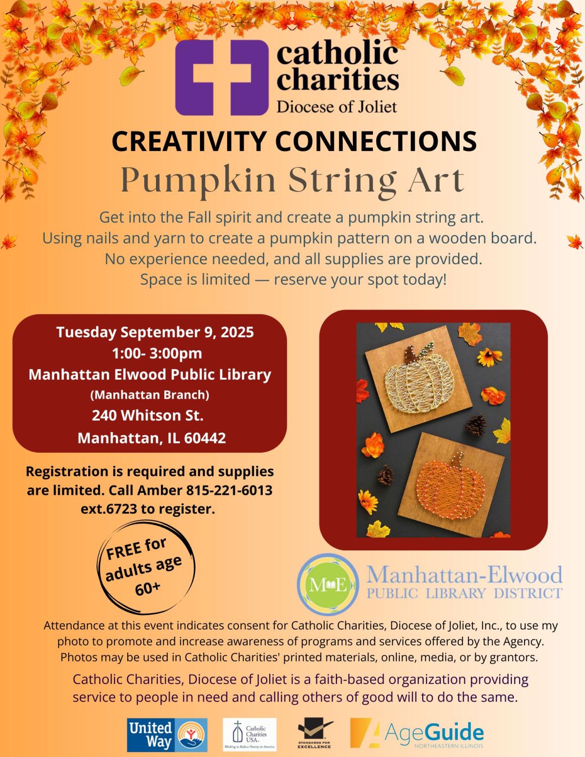 Pumpkin String Art