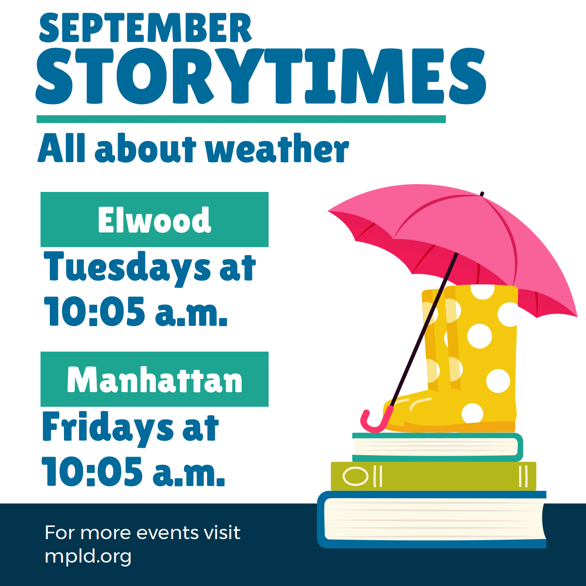 September Storytimes