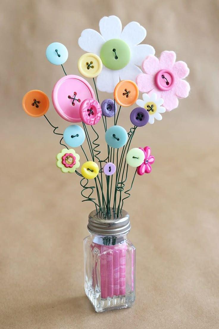 Salt shaker button Craft