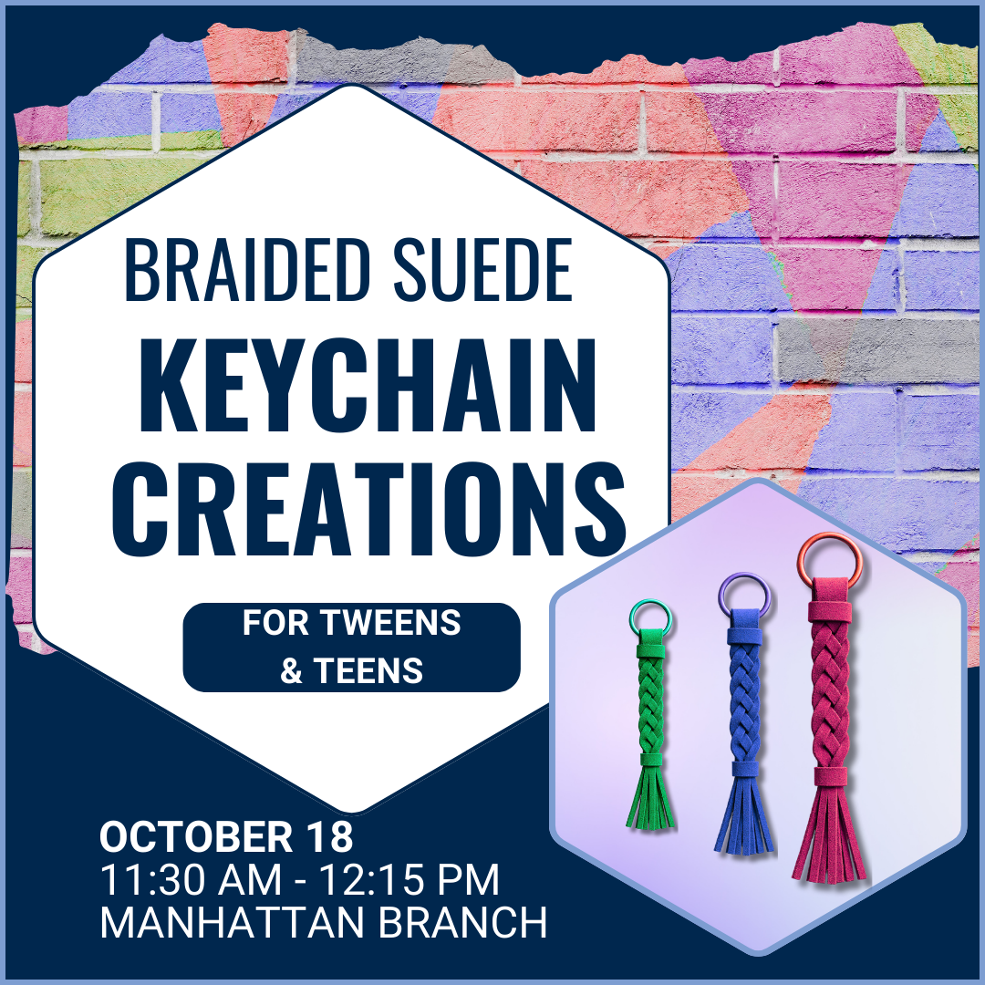 Braided Suede Keychain Creations for Tweens and Teens