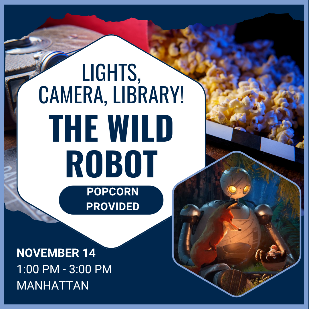 Lights, camera, library: The Wild Robot