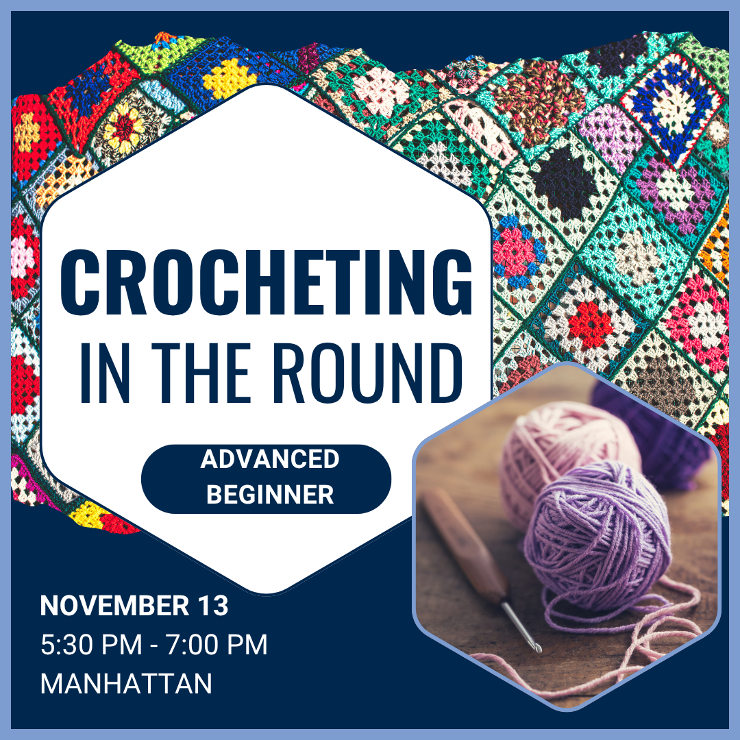 Crocheting in the Round (Advanced Beginner Crochet)